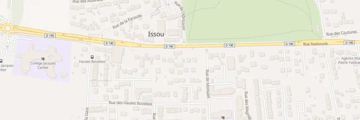 Plan du 51 Rue Nationale à Issou