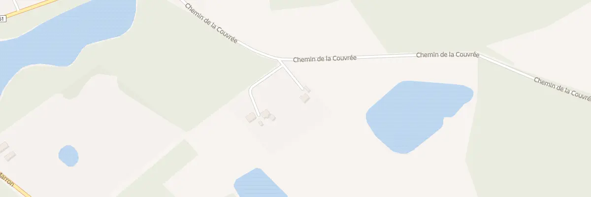 Plan de Che de la Couvrée à Ligny-le-Ribault