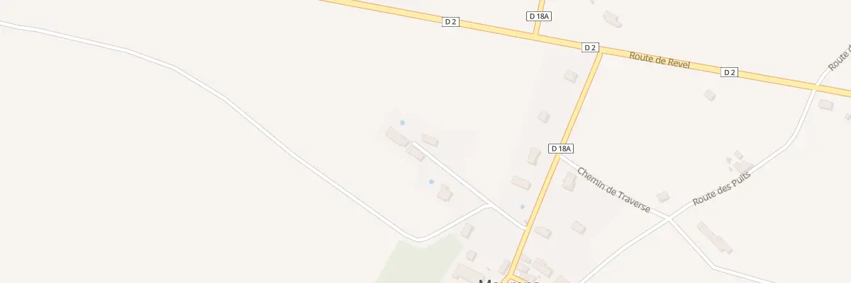 Plan du 30 Mouret à Maurens