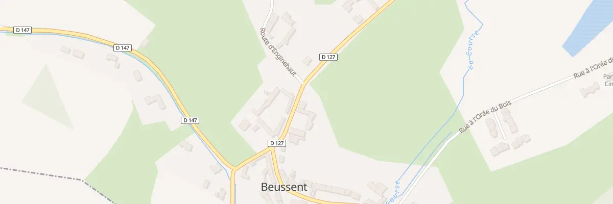 Plan du 8 Rte de Desvres à Beussent