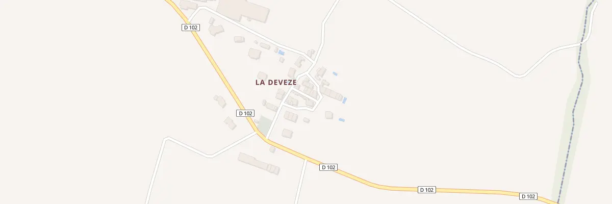 Plan du 474 La Deveze à Belpech