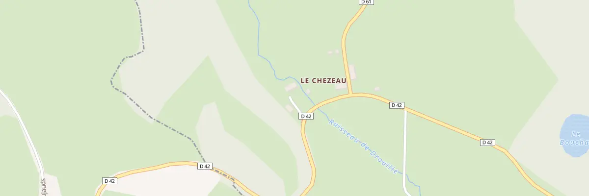 Plan du 5 Le Chezaud à Saint-Éloi