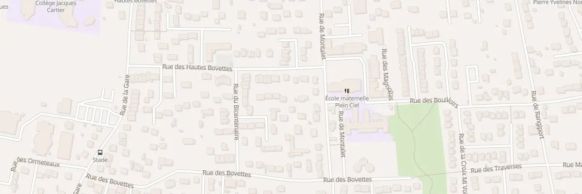 Plan du 7 Rue des Hautes Bovettes à Issou