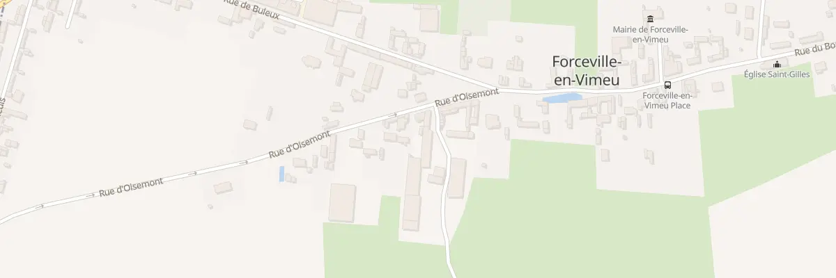 Plan du 5 Rue d’Oisemont à Forceville-en-Vimeu