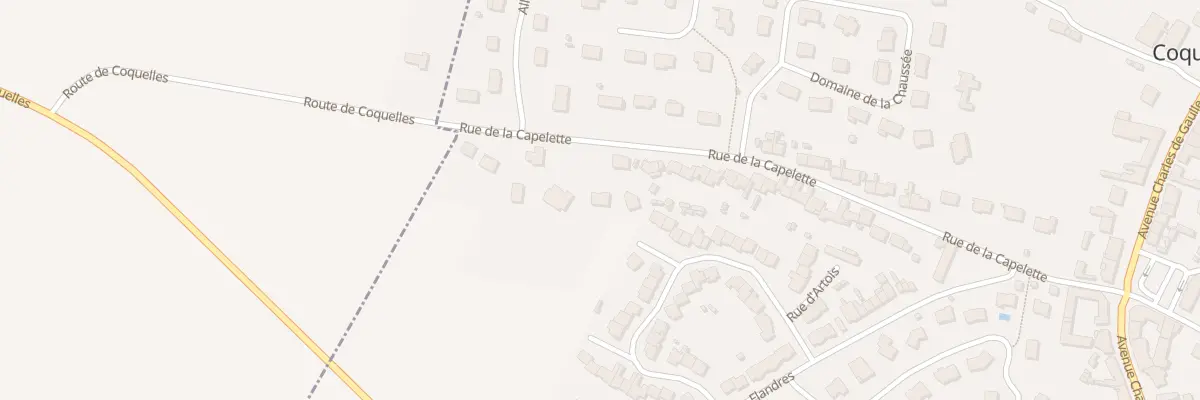 Plan du 53B Rue de la Capelette à Coquelles