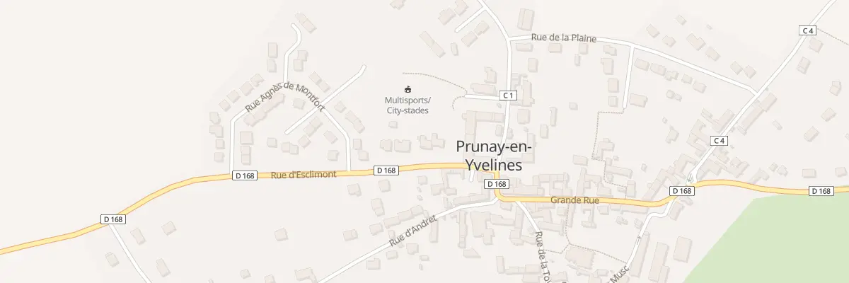 Plan du 6 Rue d’Esclimont à Prunay-en-Yvelines