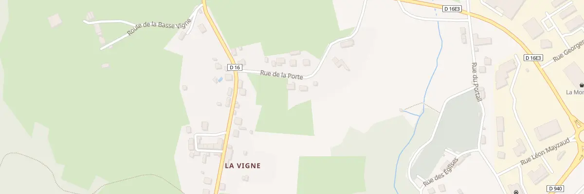 Plan du 2 Rue de la Porte à Treignac