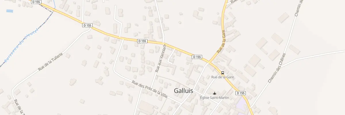Plan du 9A Rue du Pont Marie à Galluis