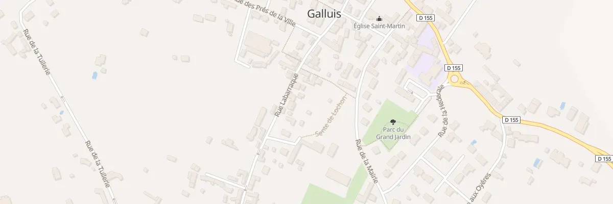 Plan du 21B Rue Labarraque à Galluis