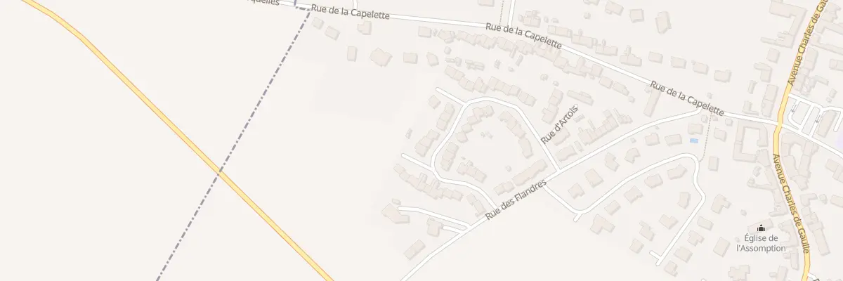 Plan du 48 Rue d’Artois à Coquelles