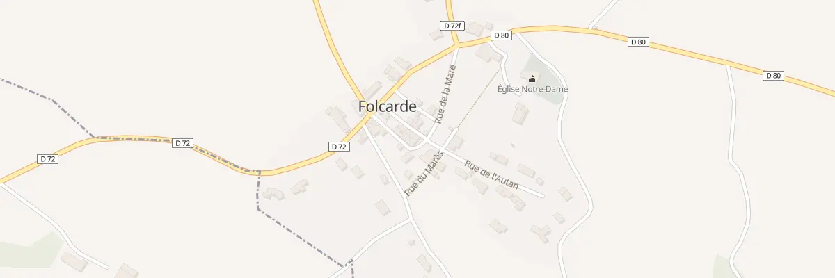 Plan du 16 Village à Folcarde