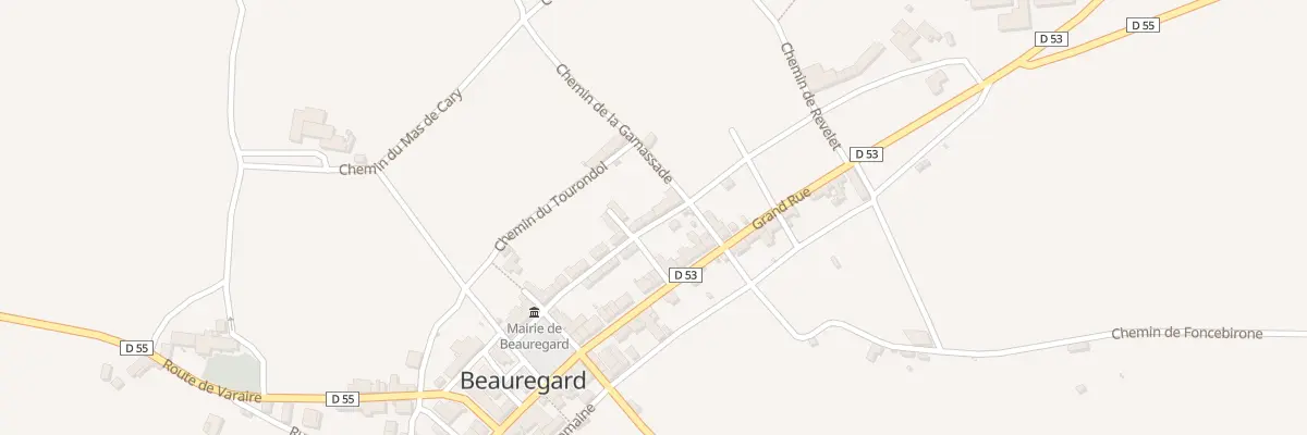 Plan du 21 Rue de la Paillasserie à Beauregard