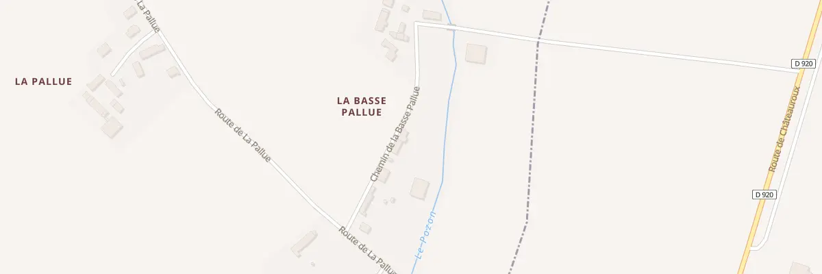 Plan du 15 La Pallue à La Chapelle-Saint-Laurian