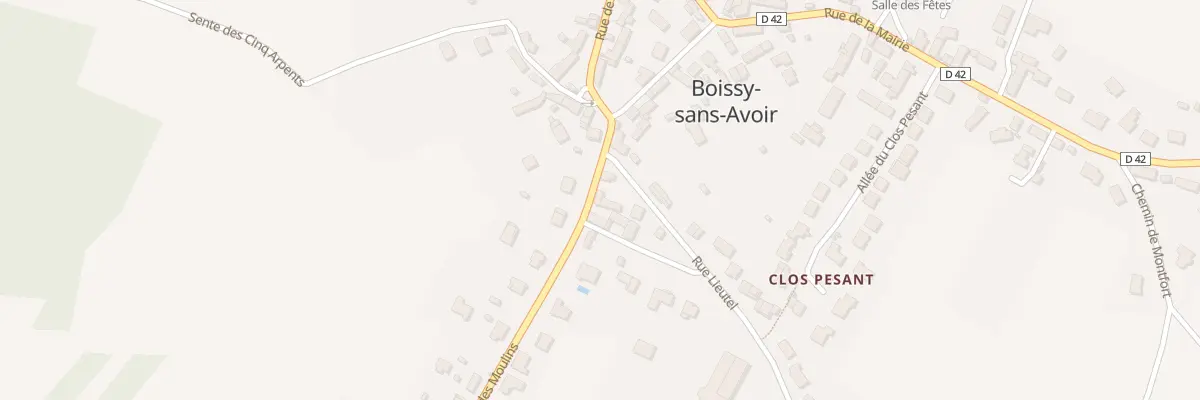 Plan du 21 Rue des Moulins à Boissy-sans-Avoir