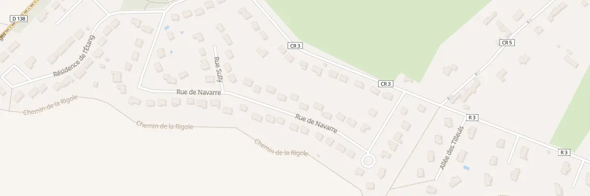 Plan du 26 Rue de Navarre à Montfort-l’Amaury