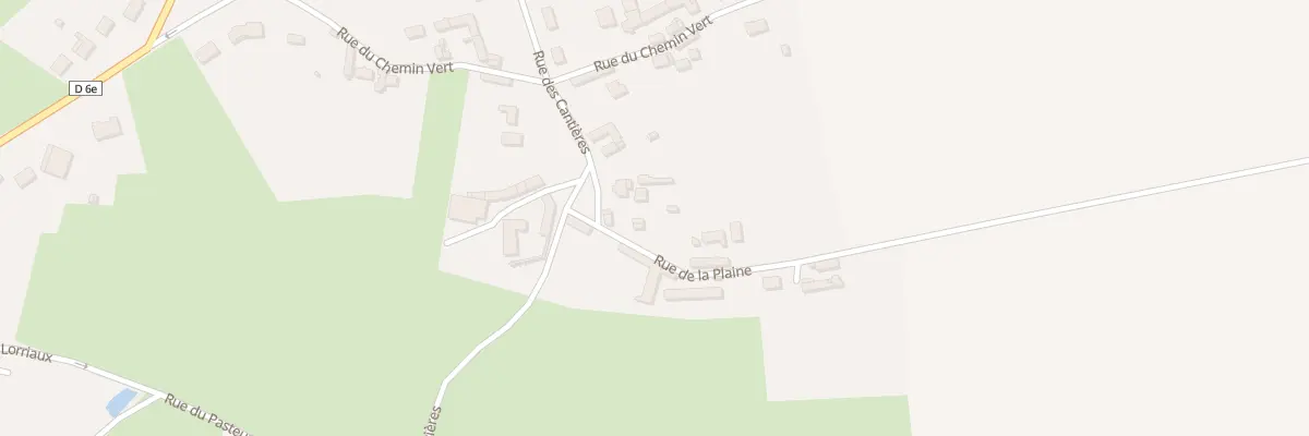 Plan du 10 Rue de la Plaine à Montjavoult