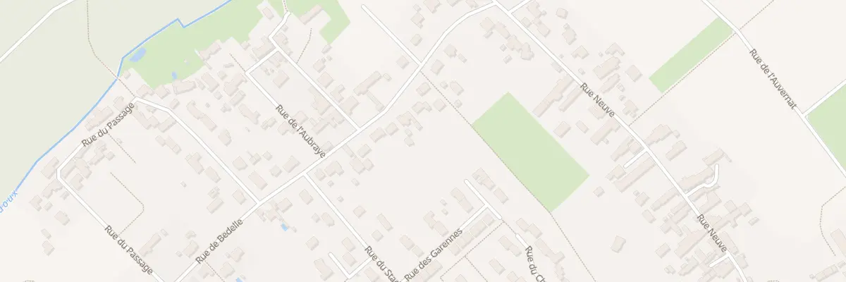 Plan du 504 Rue de Bedelle à Mareau-aux-Prés