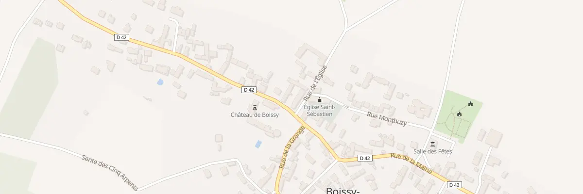 Plan du 2B Rue des Lierres à Boissy-sans-Avoir