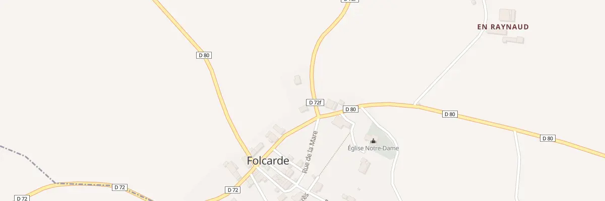 Plan du 541 Chateau à Folcarde
