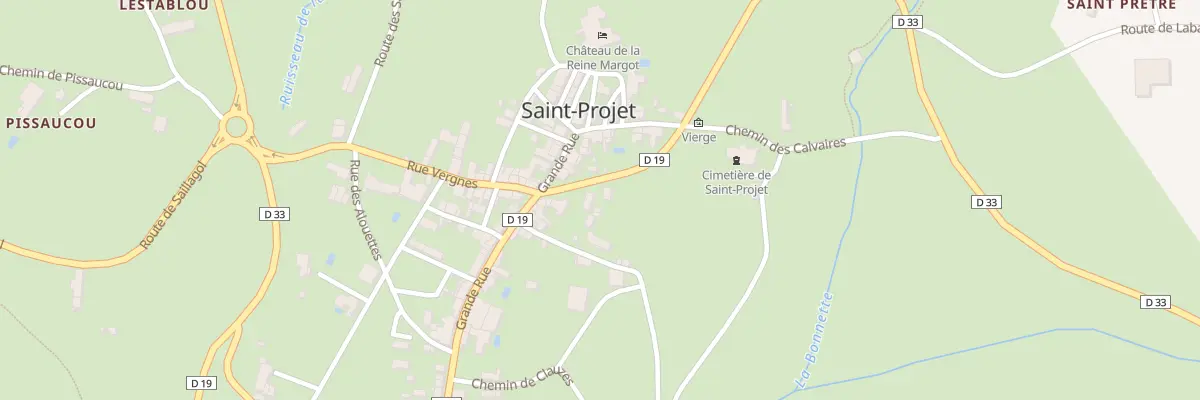 Plan du 5103 Village à Saint-Projet