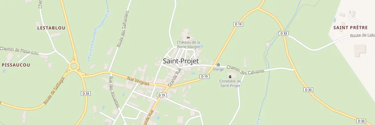 Plan du 5080 Village à Saint-Projet