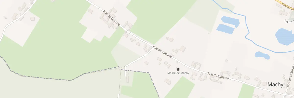 Plan du 461 Rue de la Barre à Machy
