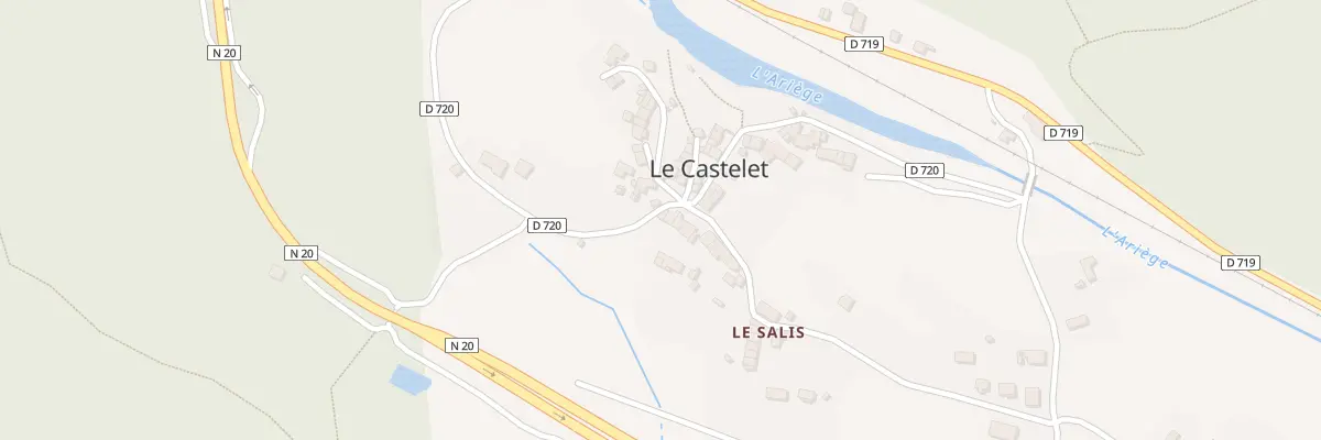 Plan du 7 Pl de Loum à Perles-et-Castelet