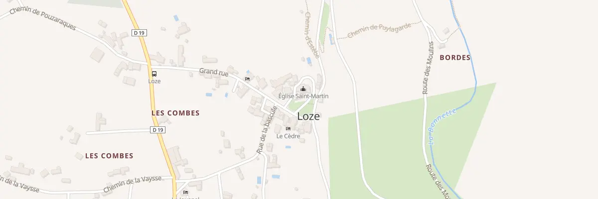 Plan du 5047 Loze à Loze