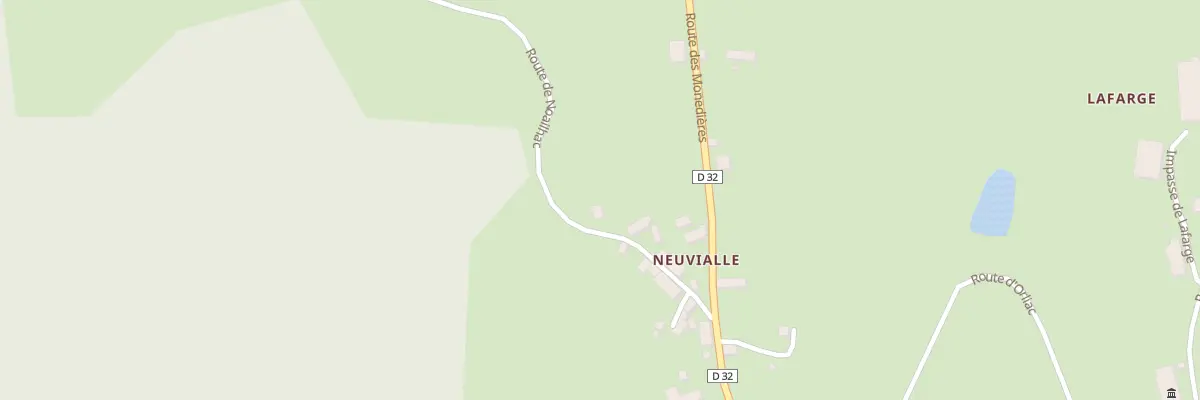 Plan du 5181 Neuvialle à Orliac-de-Bar