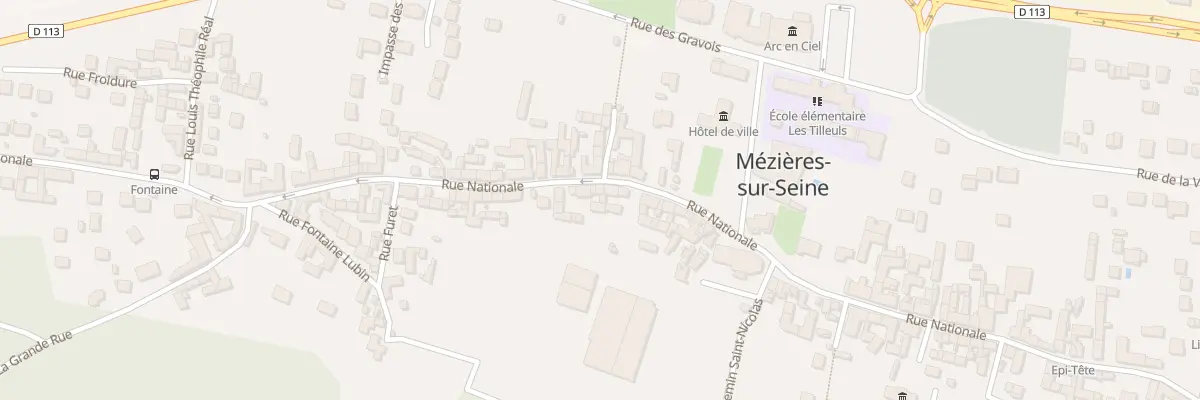 Plan du 145 Rue Nationale à Mézières-sur-Seine