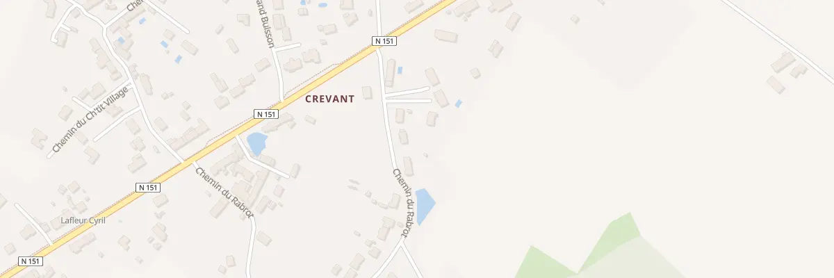 Plan du 532 Che du Rabrot à Montierchaume