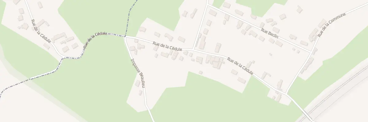 Plan du 279 Rue de la Cédule à Caffiers