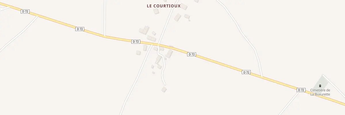 Plan du 5037 Le Courtioux à La Buxerette
