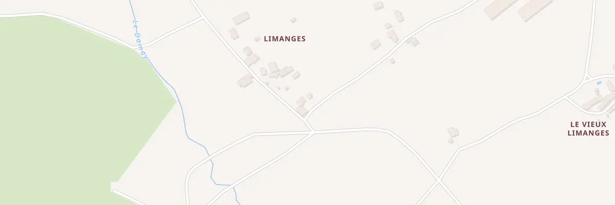 Plan du 5040 Limanges à Mouhers