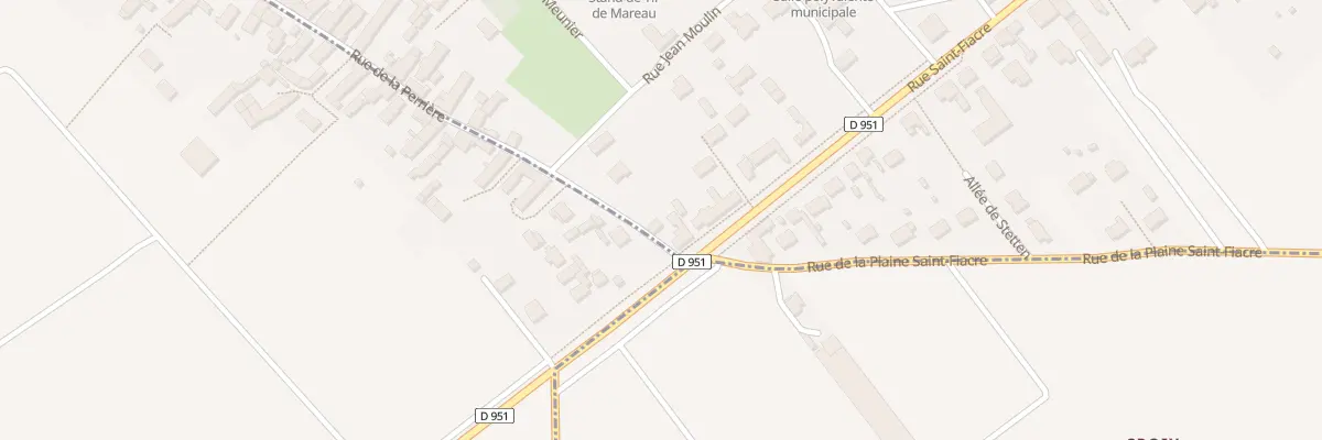 Plan du 30 Rue de la Perriere à Mareau-aux-Prés