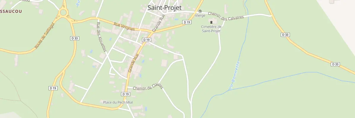 Plan du 5087 Village à Saint-Projet