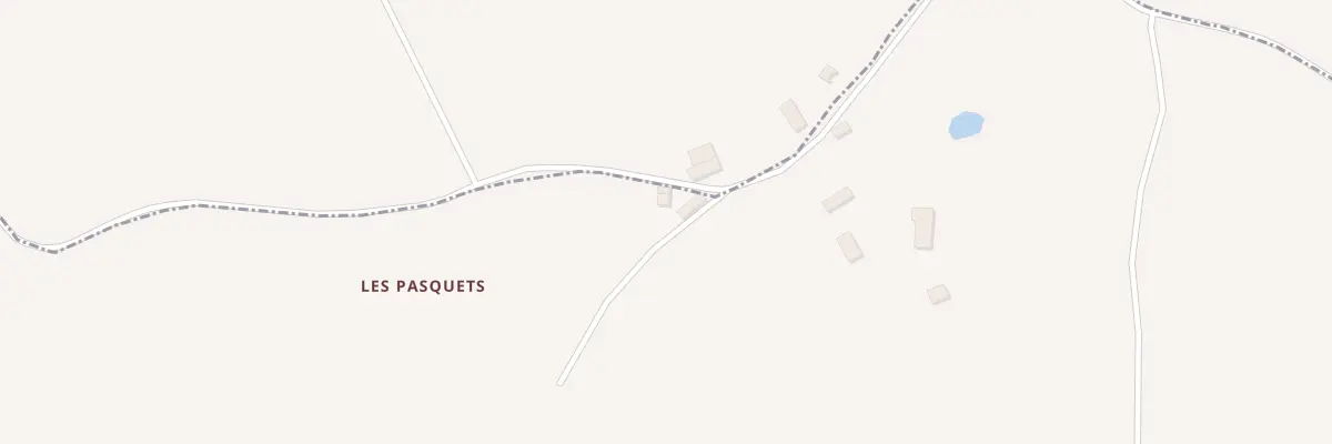 Plan du 5080 Les Pasquets à Cluis