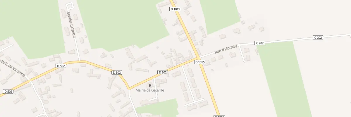 Plan du 7 Rue d’Hornoy à Gauville