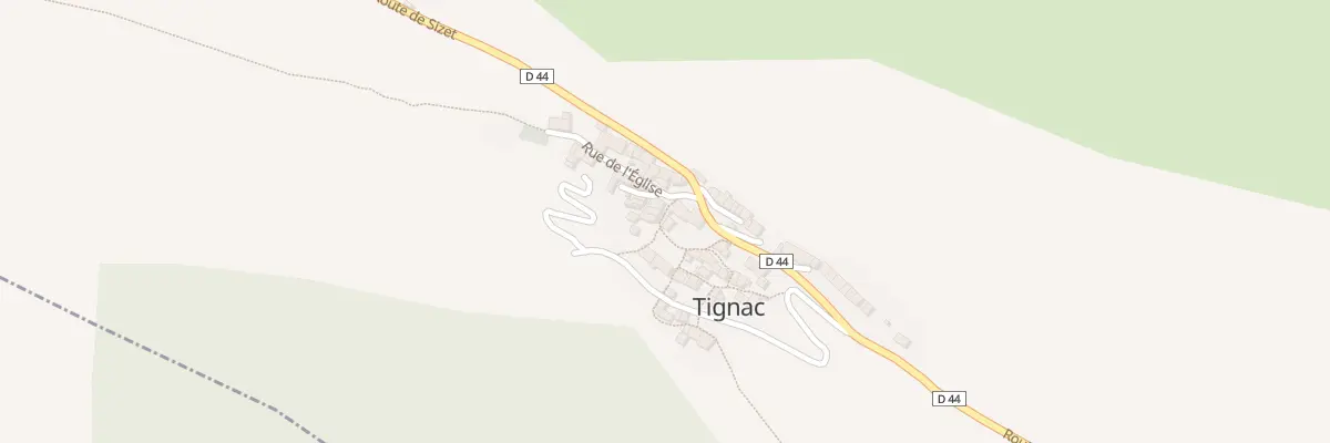 Plan du 43 Village de Tignac à Tignac