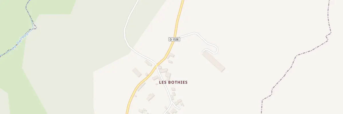 Plan du 1990 Rte de Beaulieu à Bilhac