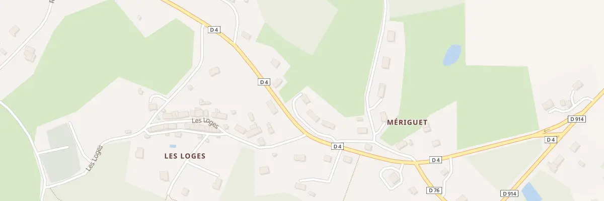 Plan du 50 Meriguet à La Brionne
