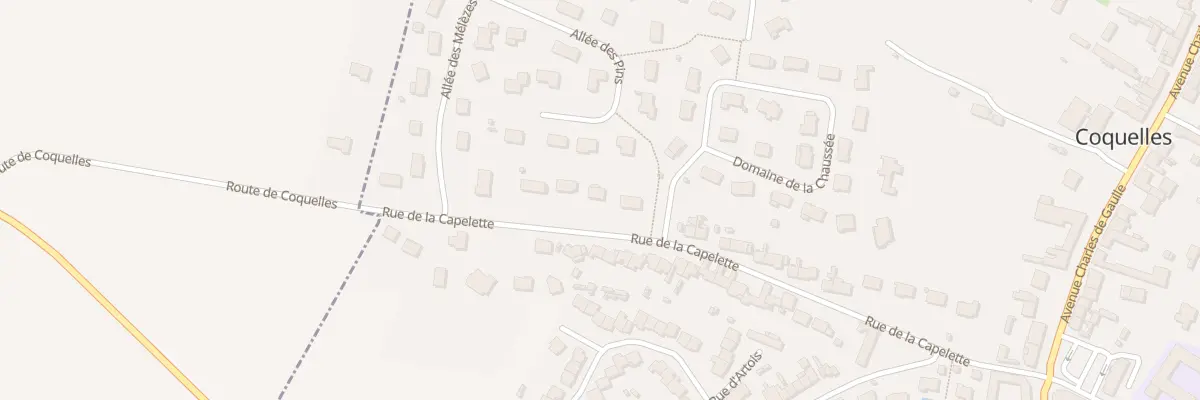 Plan du 36 Rue de la Capelette à Coquelles