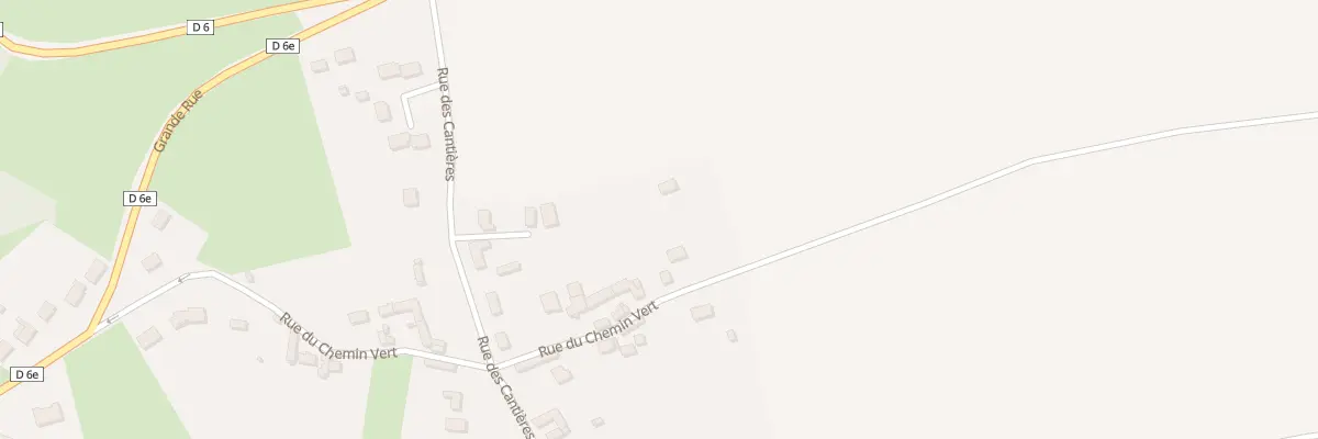 Plan du 4 Rue du Chemin Vert à Montjavoult