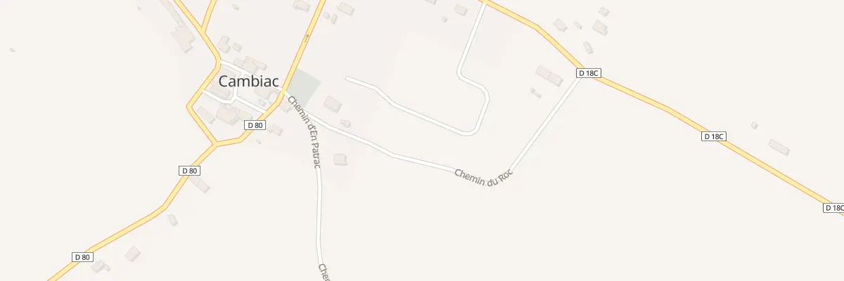 Plan du 7 Rue Marius Bonnet à Cambiac