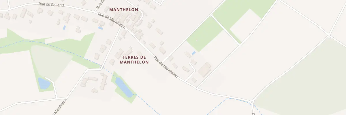 Plan du 245 Rue de Manthelon à Mézières-lez-Cléry