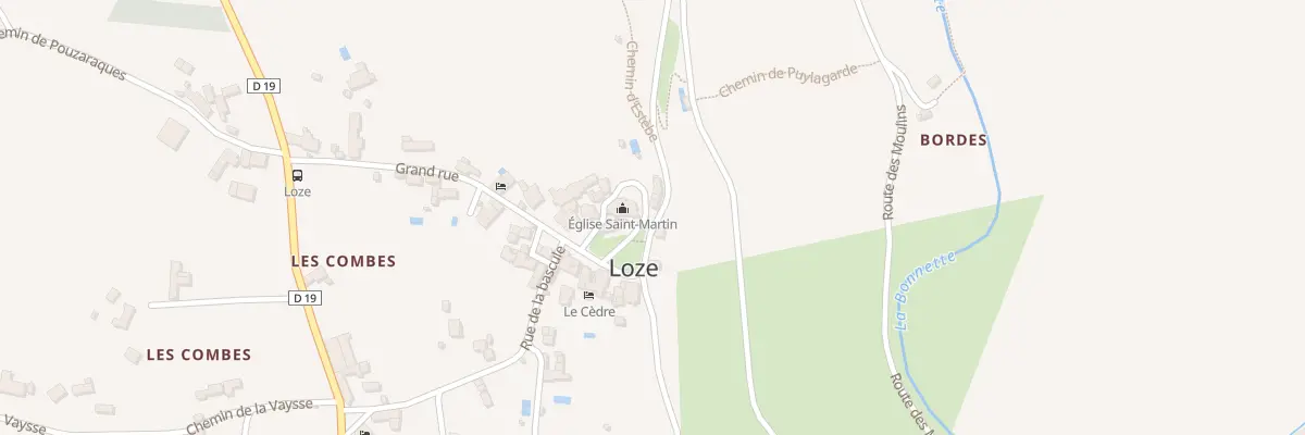 Plan du 5048 Loze à Loze