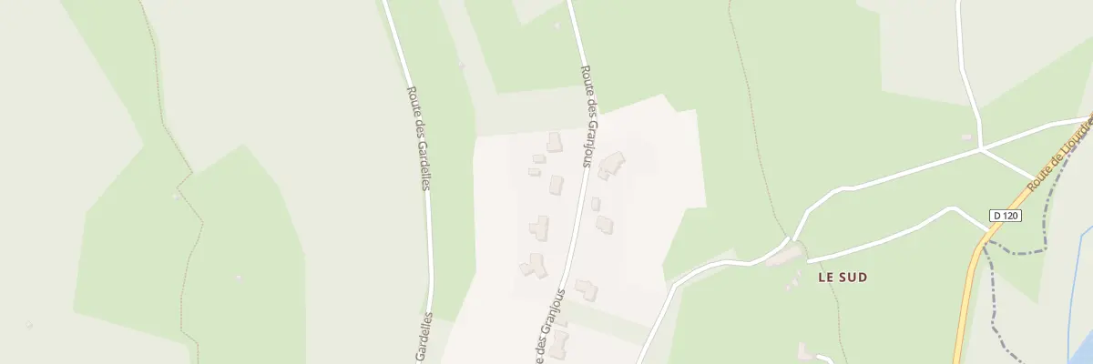 Plan du 5401F Les Granjous à Puybrun