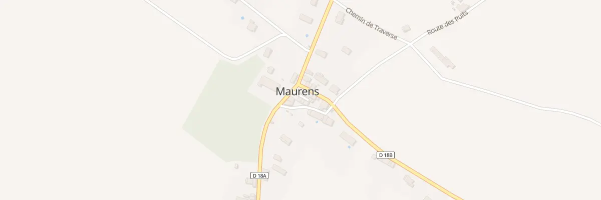 Plan du 2 Rue Etroite à Maurens