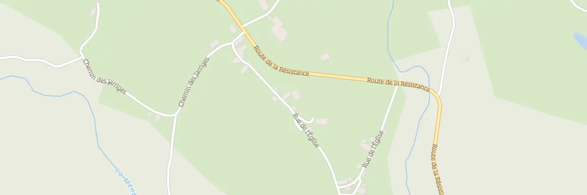Plan du 5018 Au Bourg à Ménoire