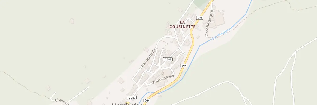 Plan du 140 Montferrier à Montferrier